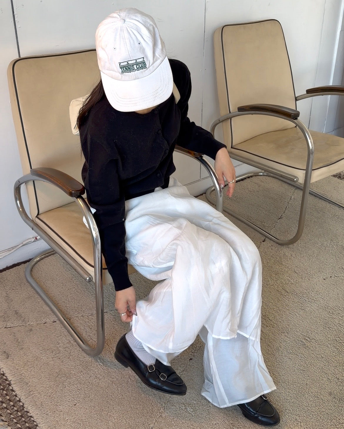 [3/29 restock]Rayon Drape Layered pants 3月下旬入荷
