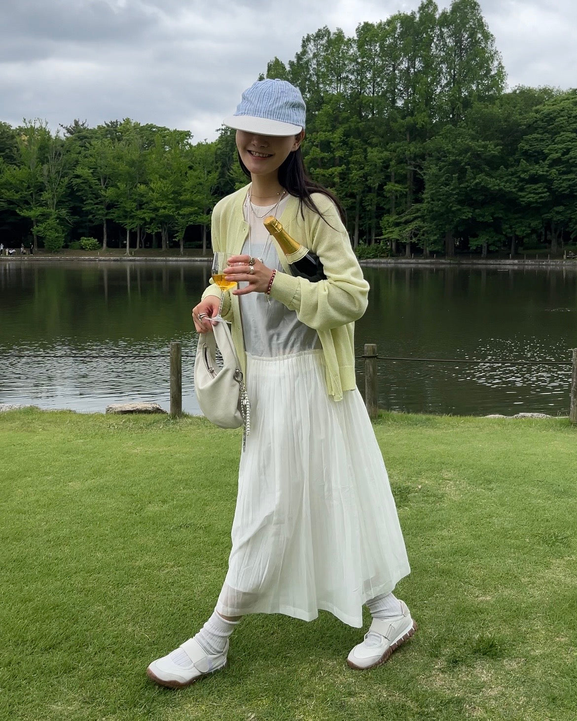 ［6/11new］Belt Fit Shoes white