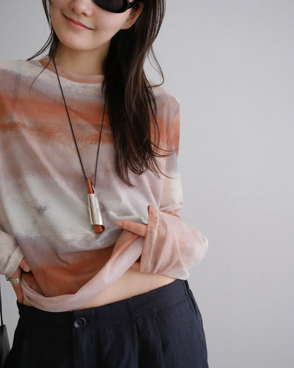 [7/30 new]Earth strat Sheer Tee