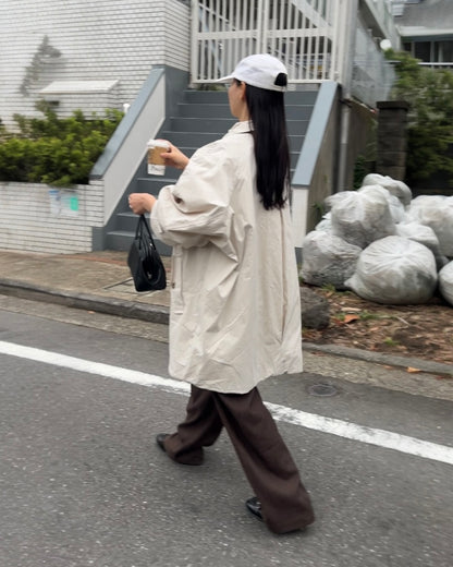 [11/13new]Relax Tuck Easy Pants  brown