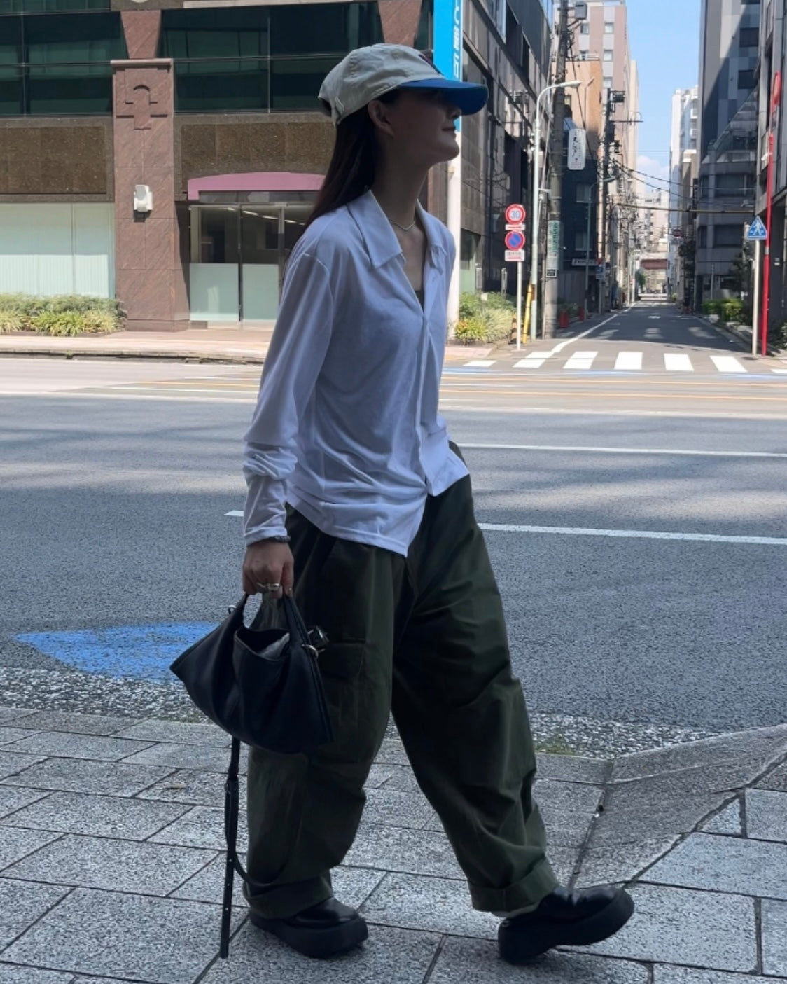[9/4new]Airy Light Shirt white