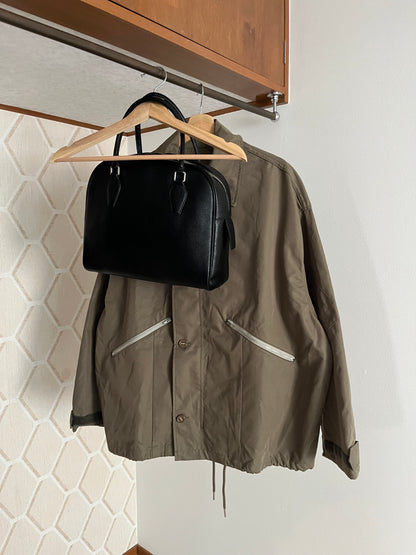 Boston Leather Dome Bag