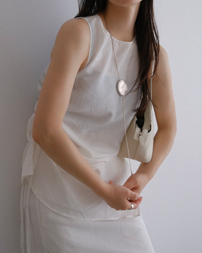 [/8/27new]Silk Sleeveless  onepiece