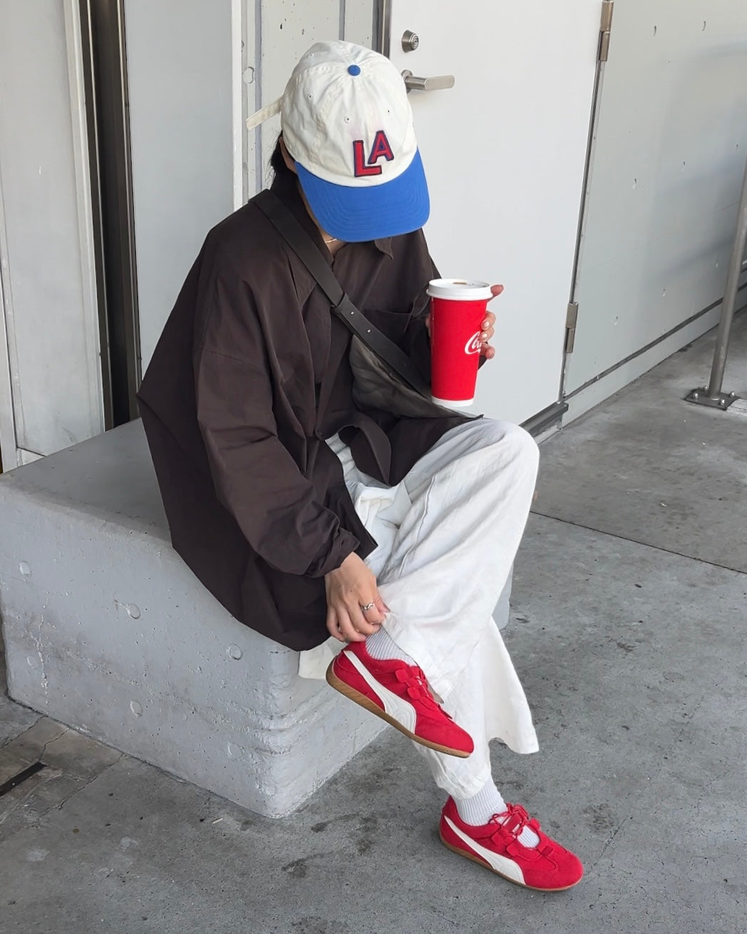 [8/28new][予約] Ballet Line Sneakers red 9月下旬入荷予定