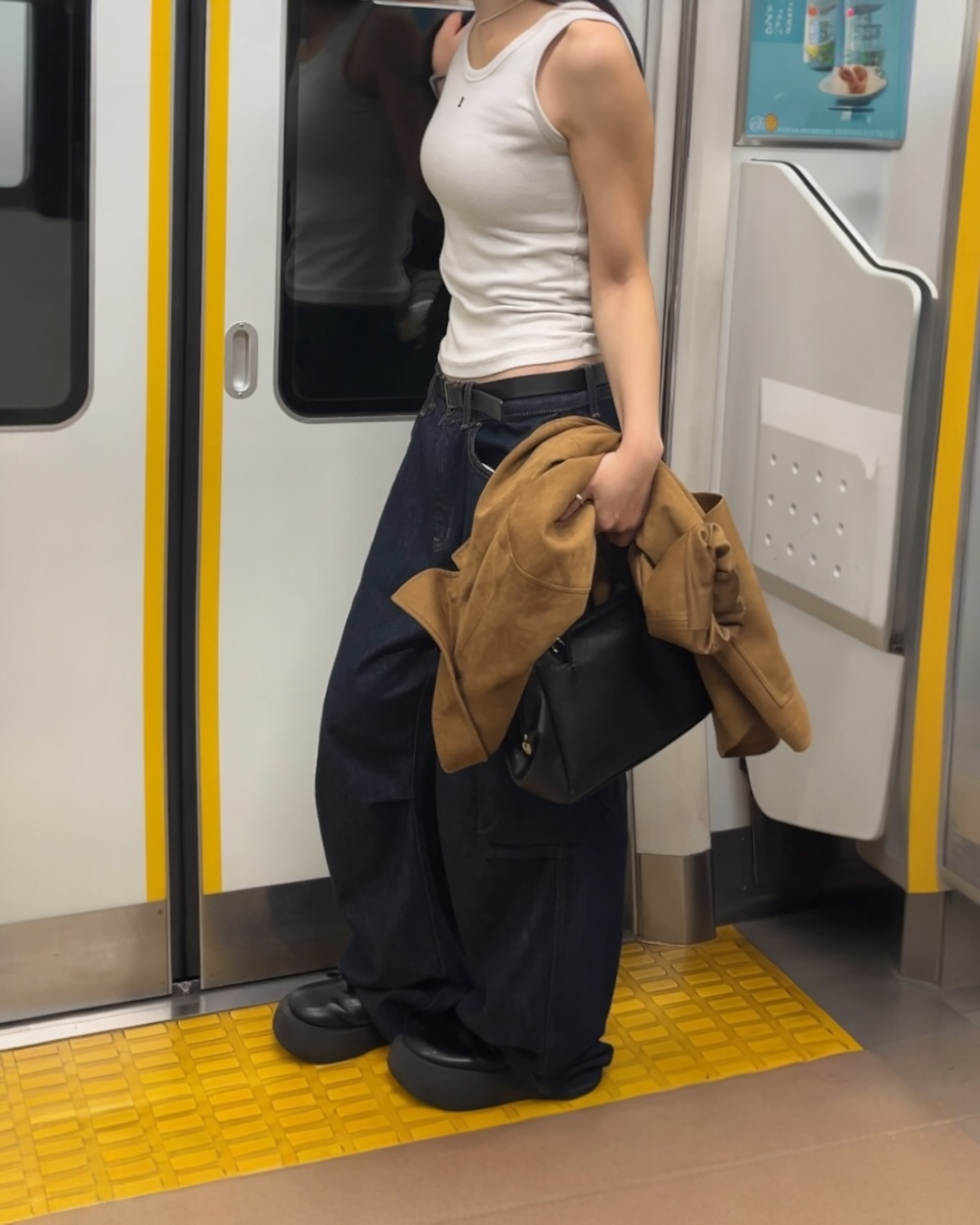 [9/25new] Cargo Work Denim