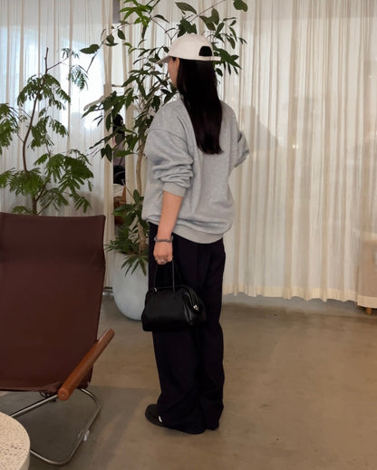 Relax Tuck Easy Pants navy