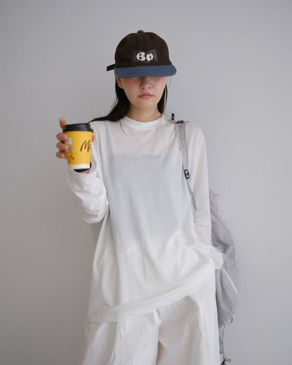 [7/9new]natural sheer long sleeve