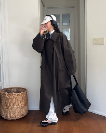 [12/4new]Cotton Canvas Coat khaki 12月下旬入荷分