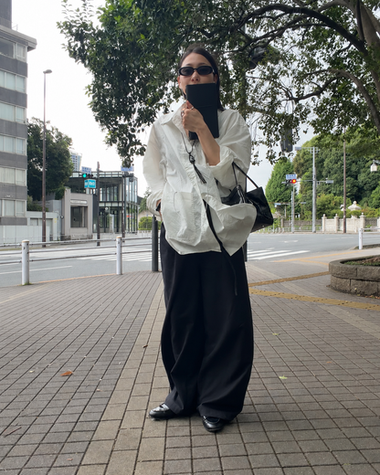 [9/17new] after hours pants black  10月中旬～下旬入荷
