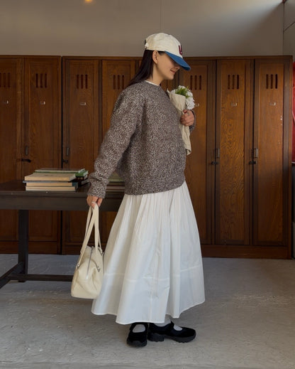 Light Drape Pleats Skirt