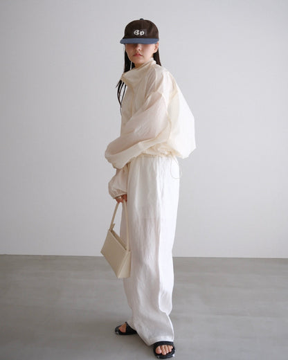[7/30new]easy linen wide pants white