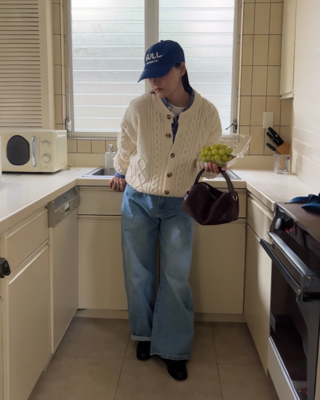 Calm Wash Wide Jeans