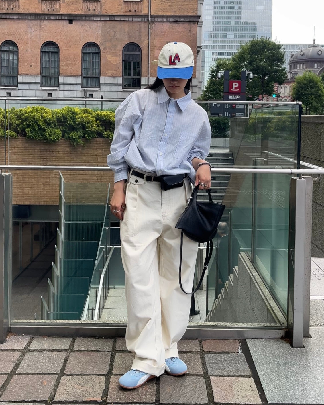 9/18new]stripe day off shirt – A.subjjject