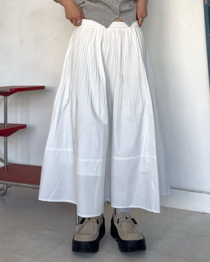 Light Drape Pleats Skirt