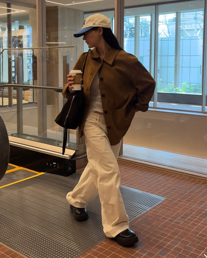 Suede Touch Box Jacket