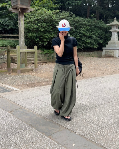 Cargo Parachute Pants khaki