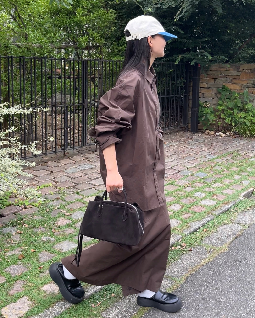 ［11/16restock］Suede Boston square bag S 12月中旬入荷分