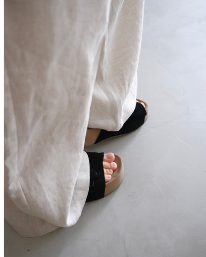［8/13new］Suede Leather sandal