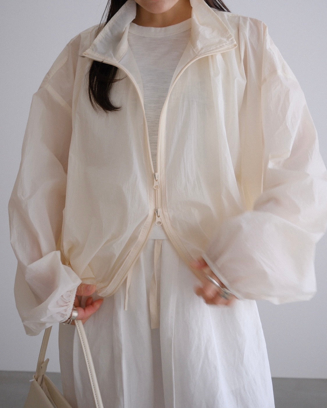 [8/6new]air balloon jacket ivory 8月中旬～下旬入荷