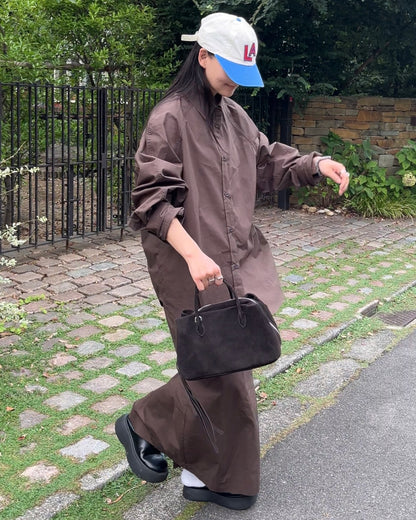 ［11/16restock］Suede Boston square bag S 12月中旬入荷分