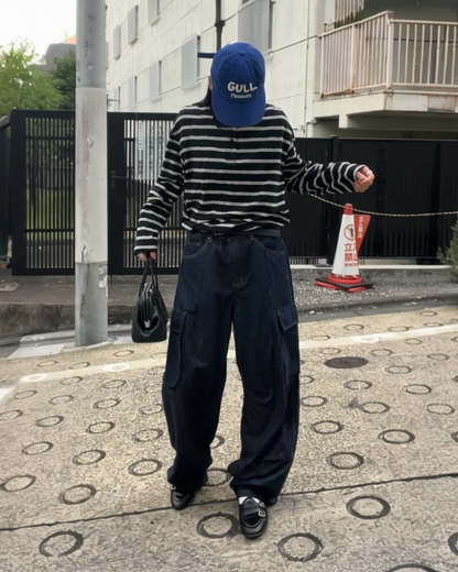 [9/25new] Cargo Work Denim