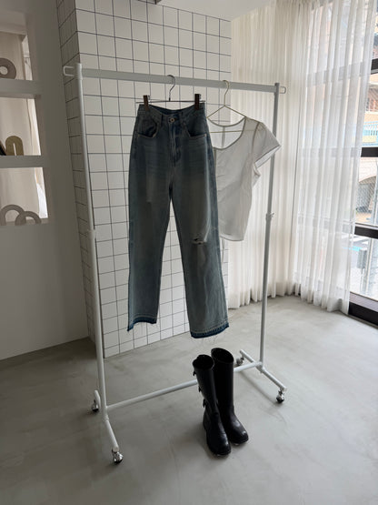 [9/17new]Washed Fade Denim