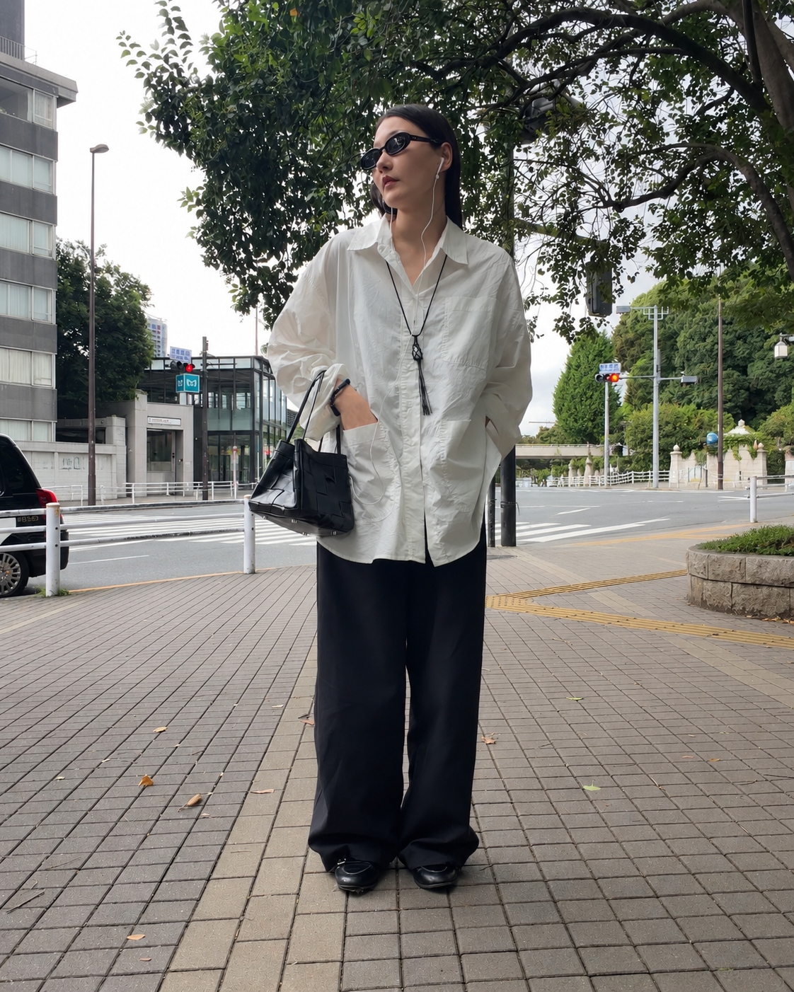 [9/17new] after hours pants black  10月中旬～下旬入荷