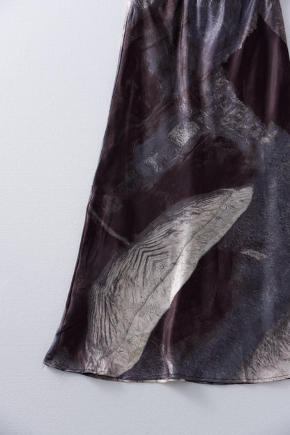 [9/24new] ink wash skirt BK 10月初旬〜中旬入荷
