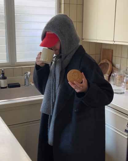 Calm Layer Double Coat Gray