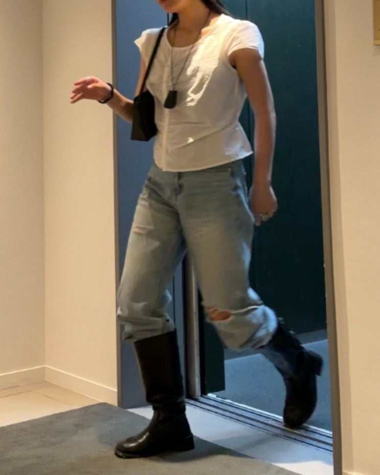 [9/3new]Washed Fade Denim