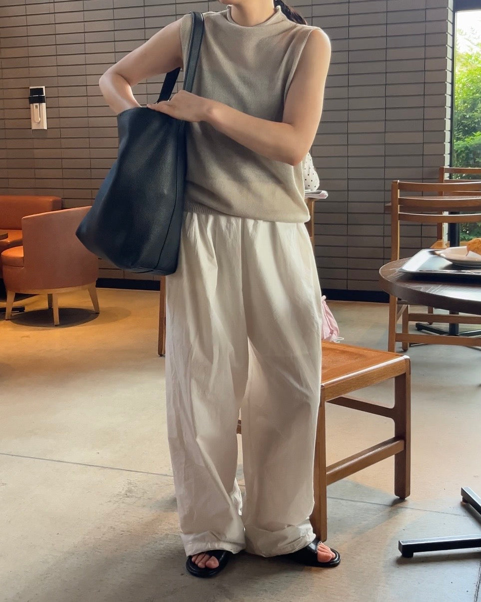 [6/4new]Dry Touch Knit beige　