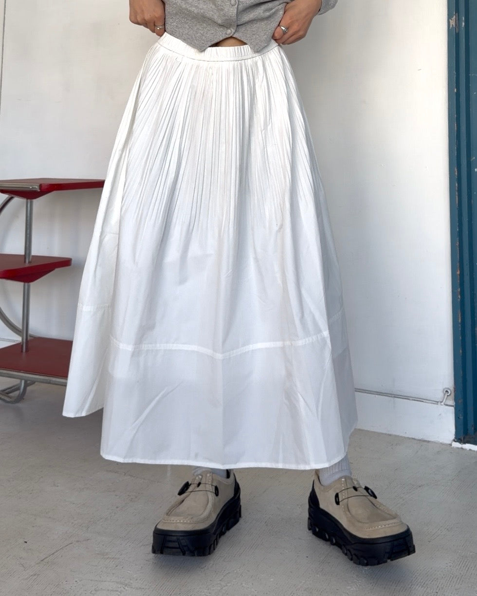 Light Drape Pleats Skirt