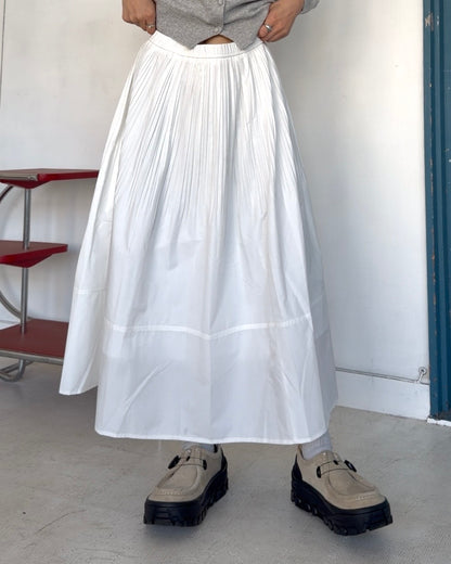 Light Drape Pleats Skirt