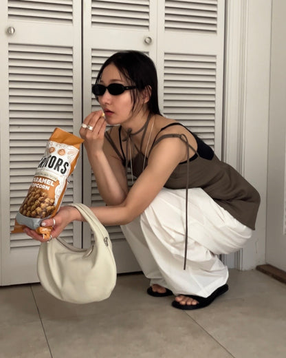 [4/16 new]Easy Form Pants  white 5月初旬入荷分