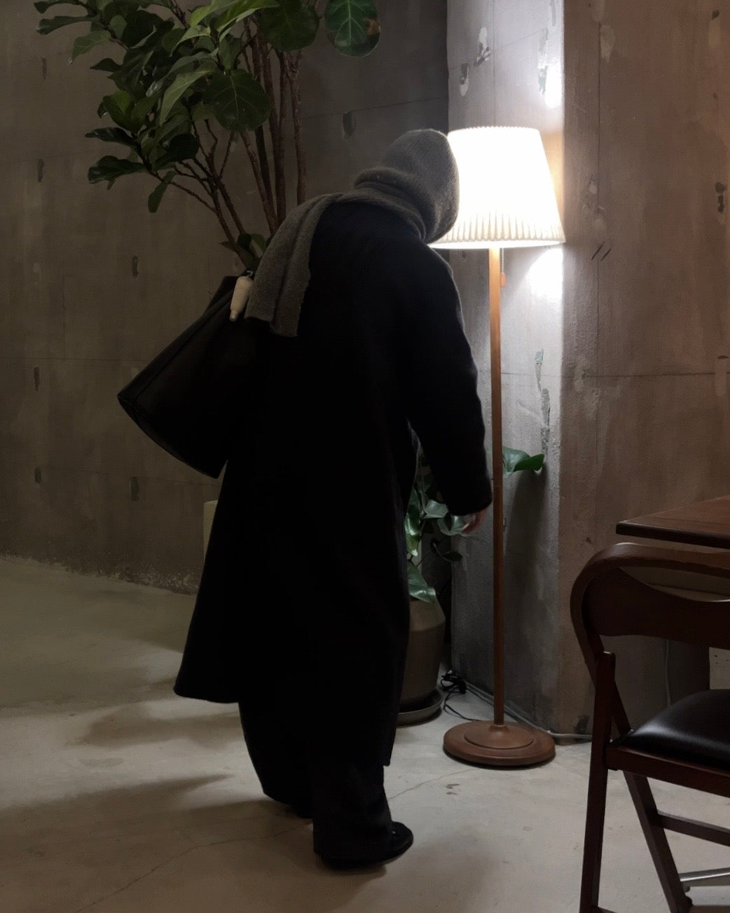 Calm Layer Double Coat Gray