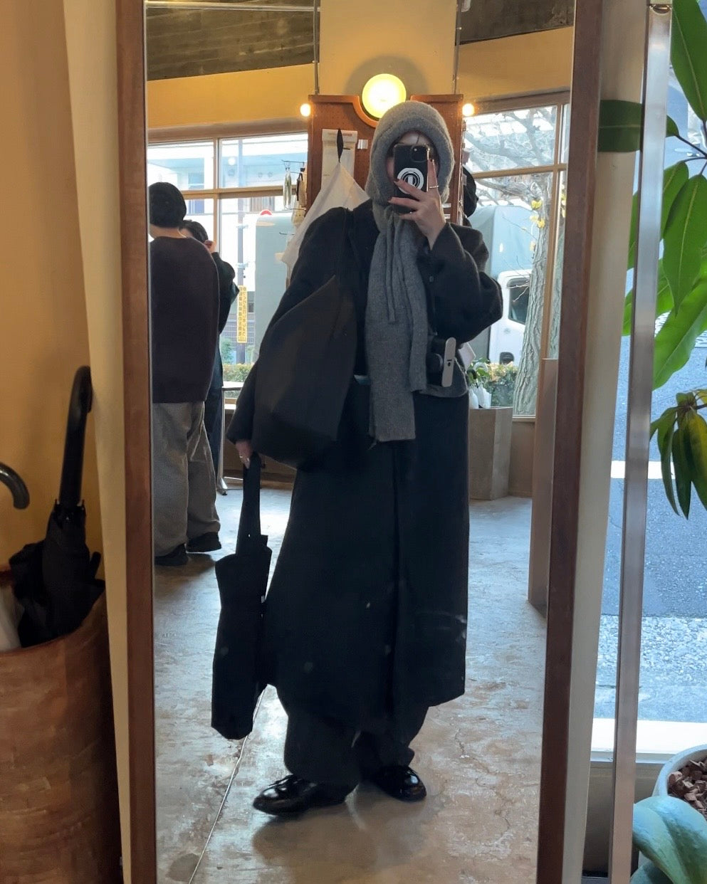 Calm Layer Double Coat Gray