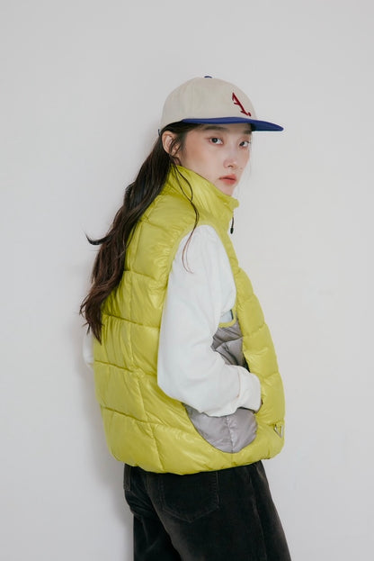 [10/22new] glossy padded vest YW