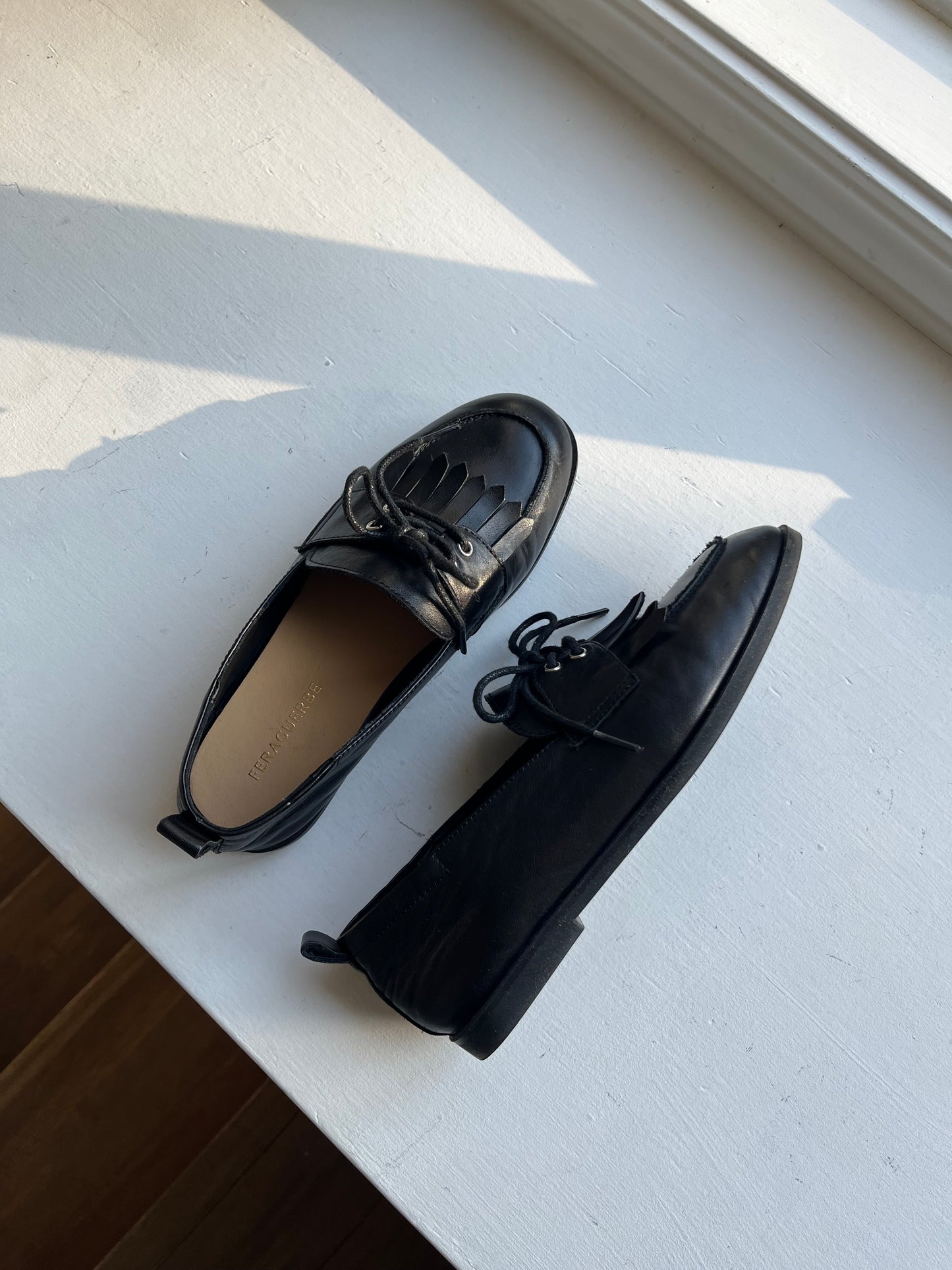 Curve Fit Fringe Loafer