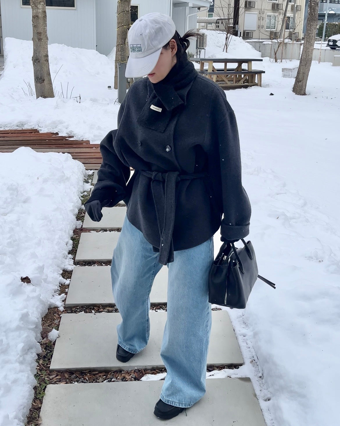 Calm Wash Wide Jeans