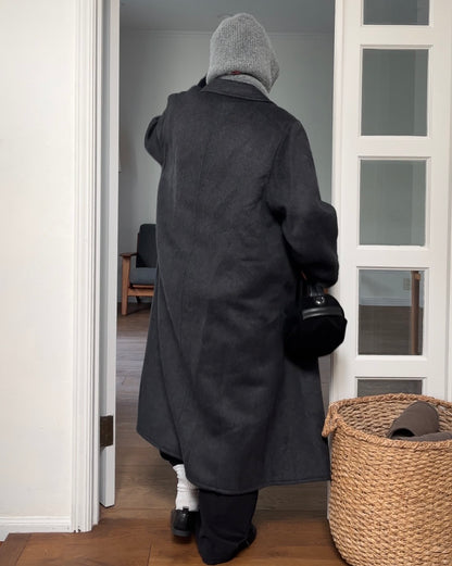 Calm Layer Double Coat Gray