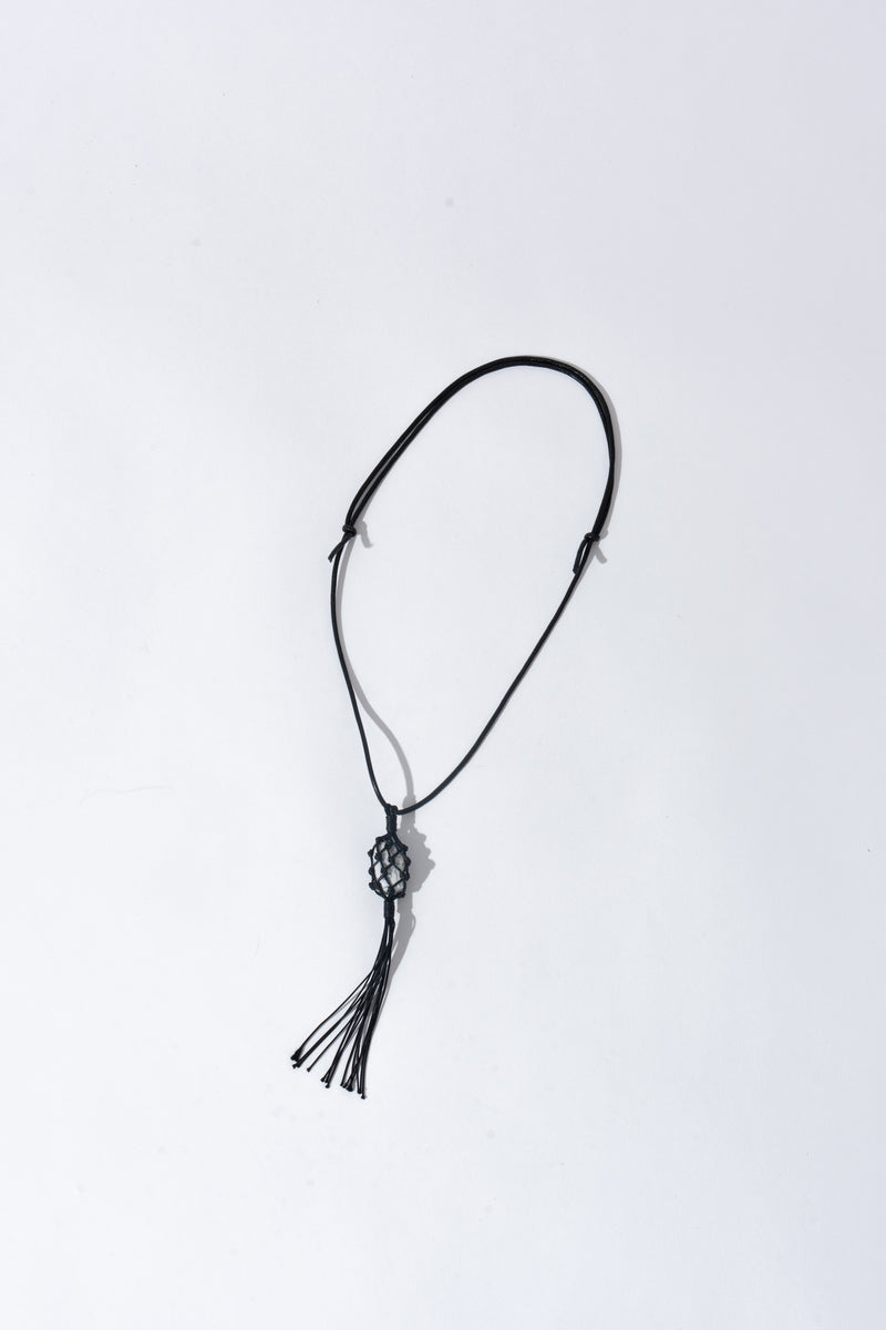 [9/17new] macramé stone necklace 10月中旬～下旬入荷