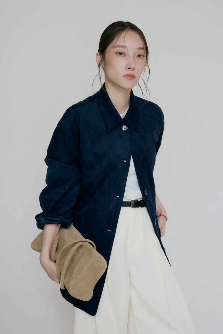 long frame leather bag BE