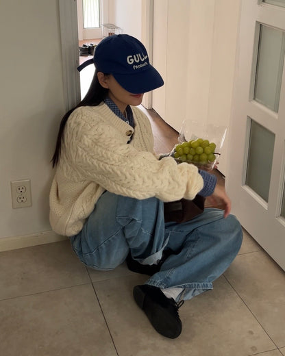 Calm Wash Wide Jeans