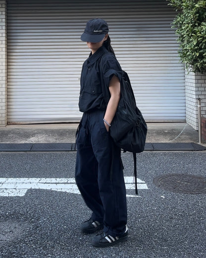 [10/16new] paper like tuck pants