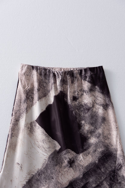 [9/24new] ink wash skirt BR 10月初旬〜中旬入荷