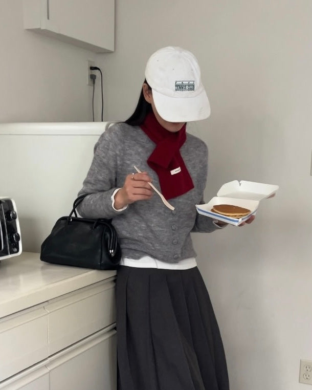 [12/11new] Airly Mohair Knit Cardigan