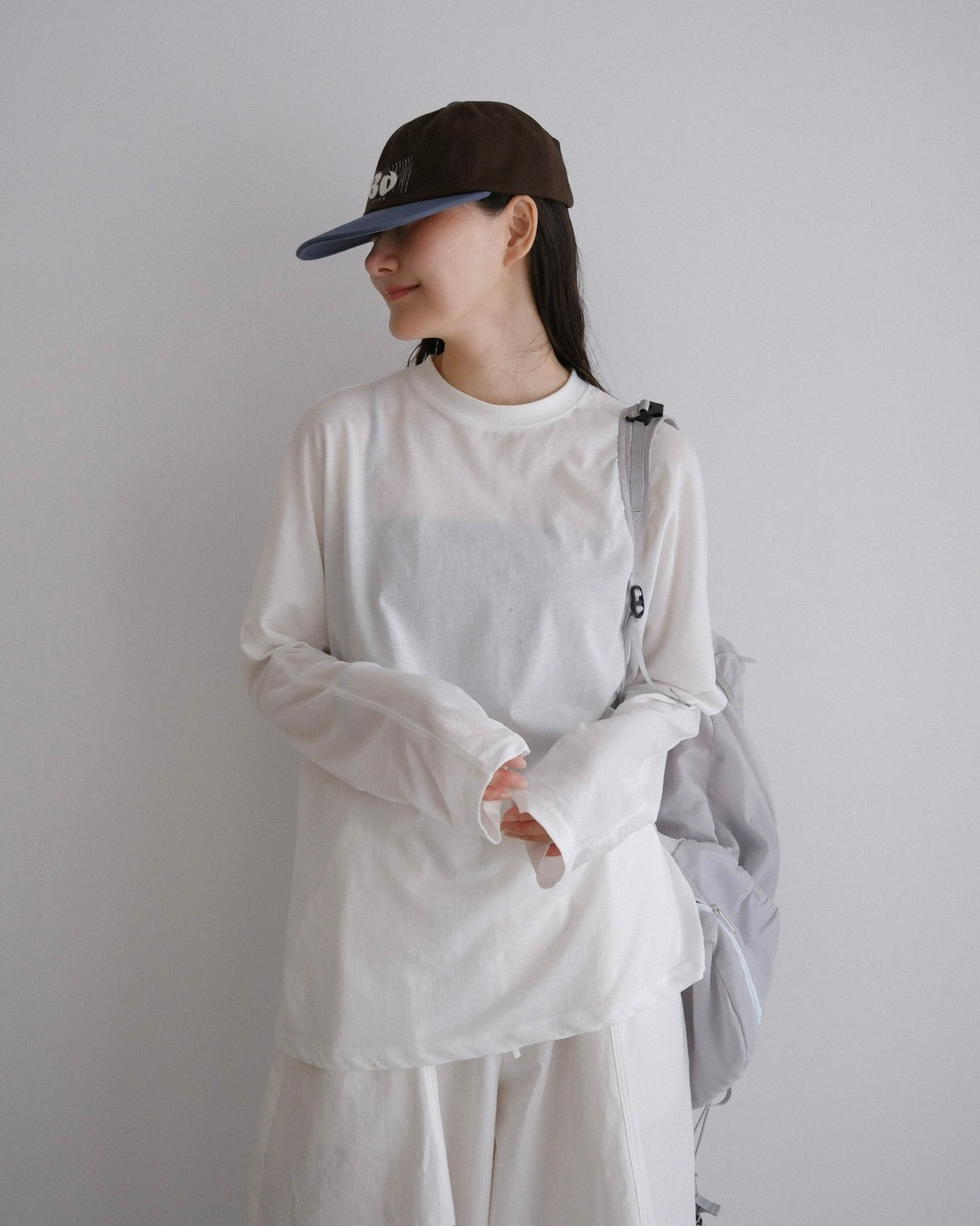 [7/9new]natural sheer long sleeve