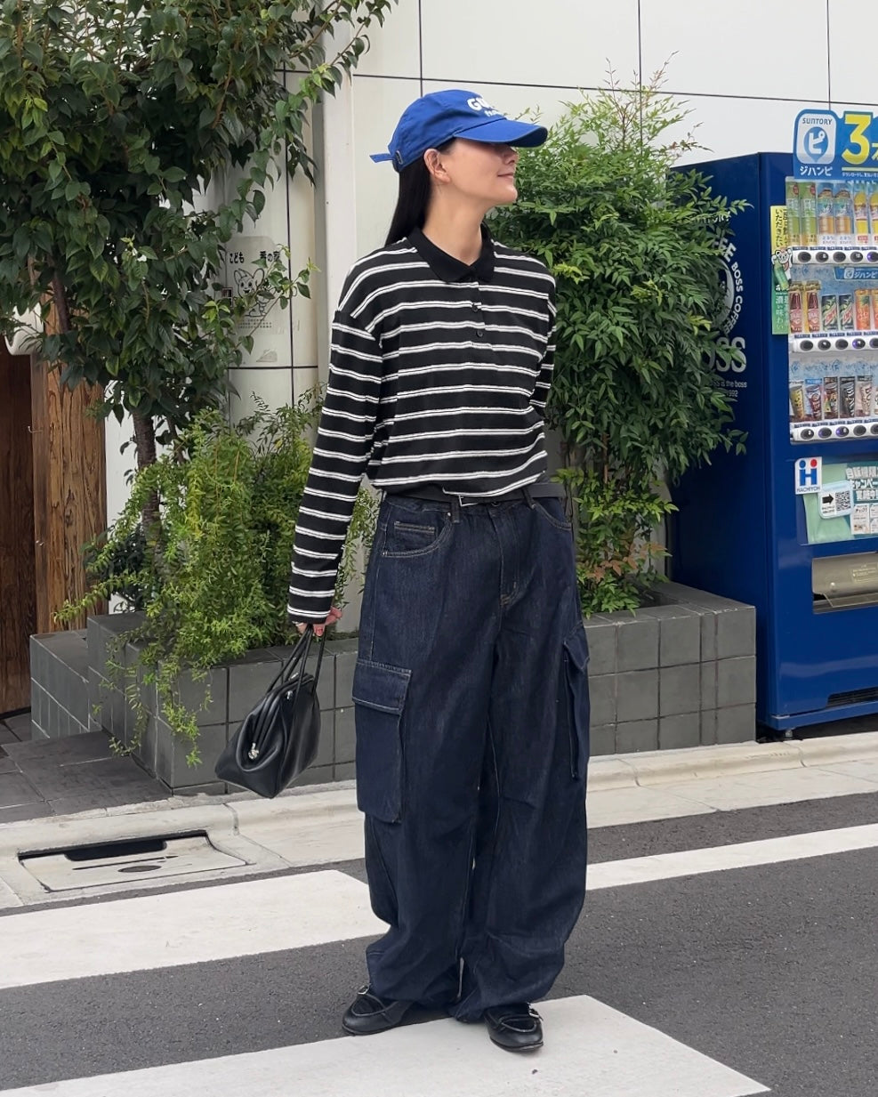 [9/25new] Cargo Work Denim