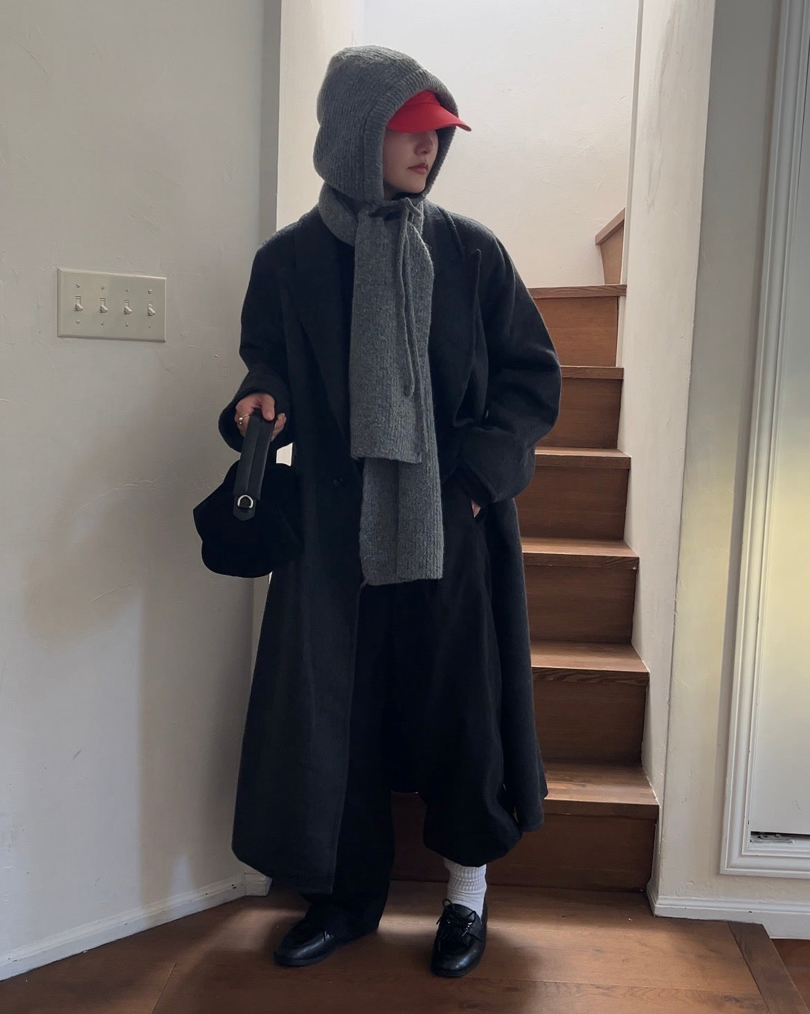 Calm Layer Double Coat Gray