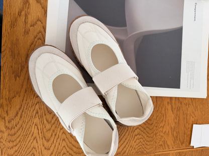 ［6/11new］Belt Fit Shoes white